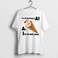 Officials Im Investing In Ai An Ice Cream Cone Humor Tee Premium T Shirt