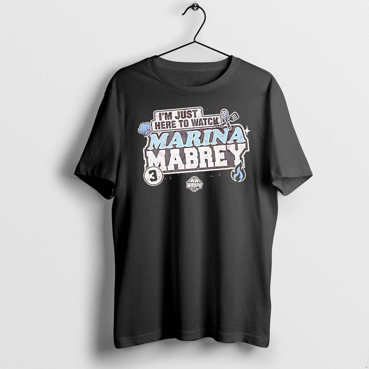Officials Im Just Here To Watch Marina Mabrey Toronto Tempo Wnba Tee