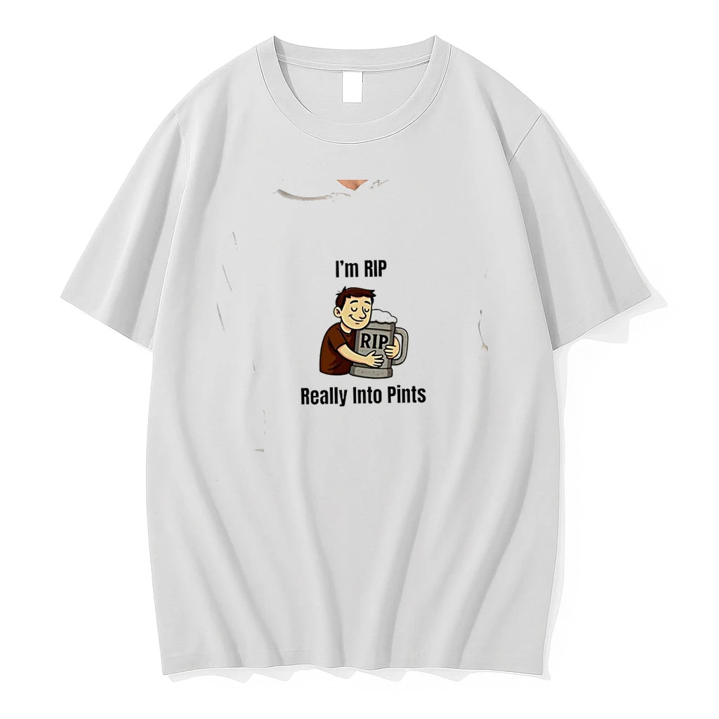 Officials Im Rip Really Into Pints Beer Drinker Premium T Shirt
