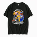 Officials In Memory Of Kyle Busch Rowdy 1985 2026 Signature Tee Premium T Shirt