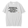 Officials Independence Day Is For Patriots Who Love America Tee Premium T Shirt