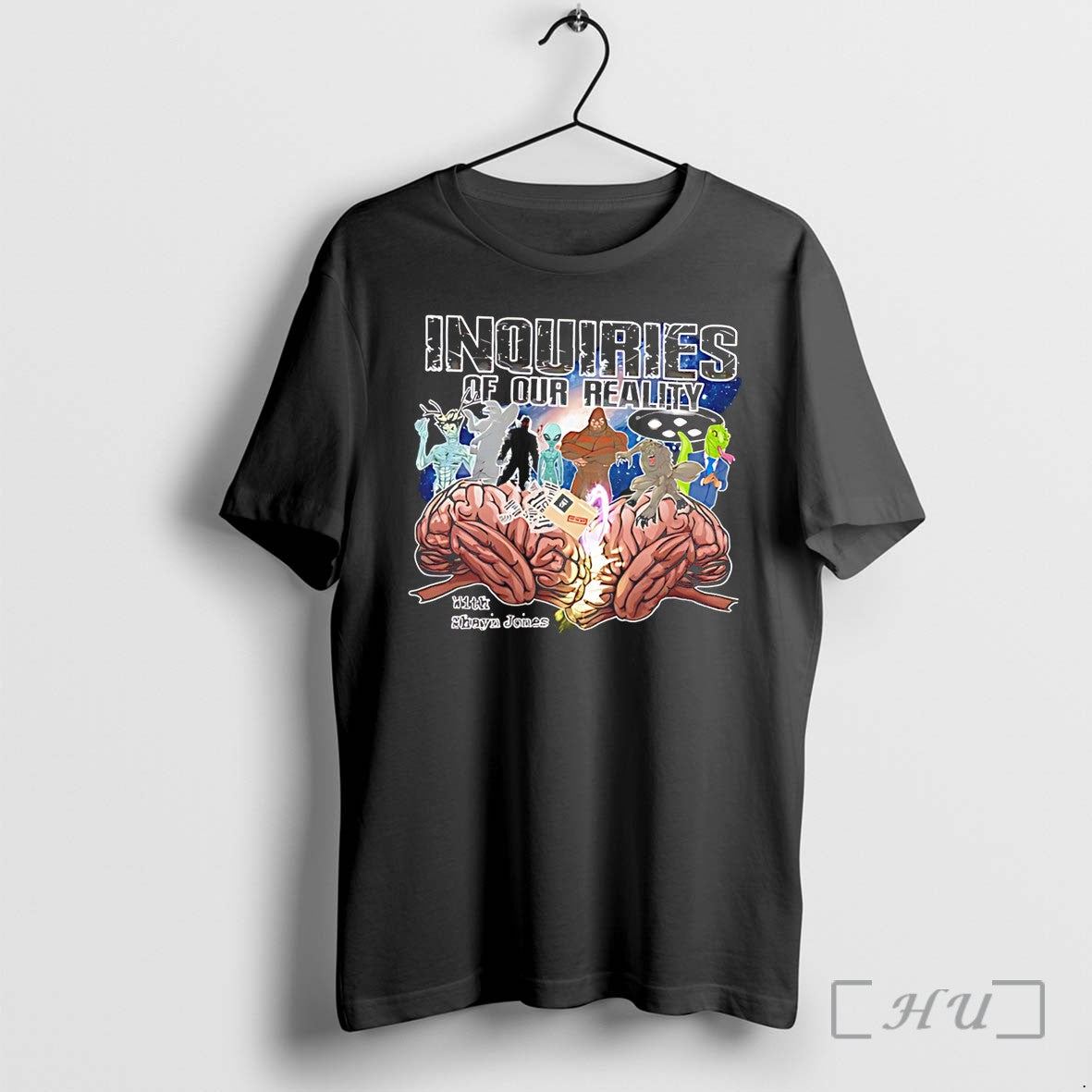 Officials Inquiries Of Our Reality Podcast By Shayn Jones Graphic Tee Premium T Shirts Sweater