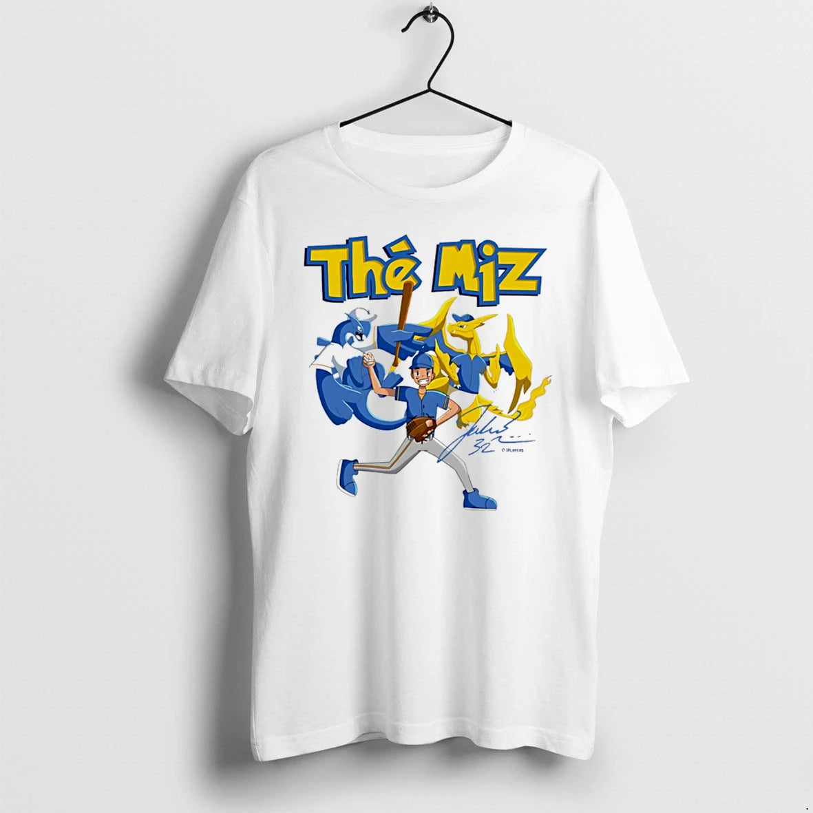 Officials Jacob Misiorowski Milwaukee Brewers The Miz Animated Players Tee Premium T Shirt
