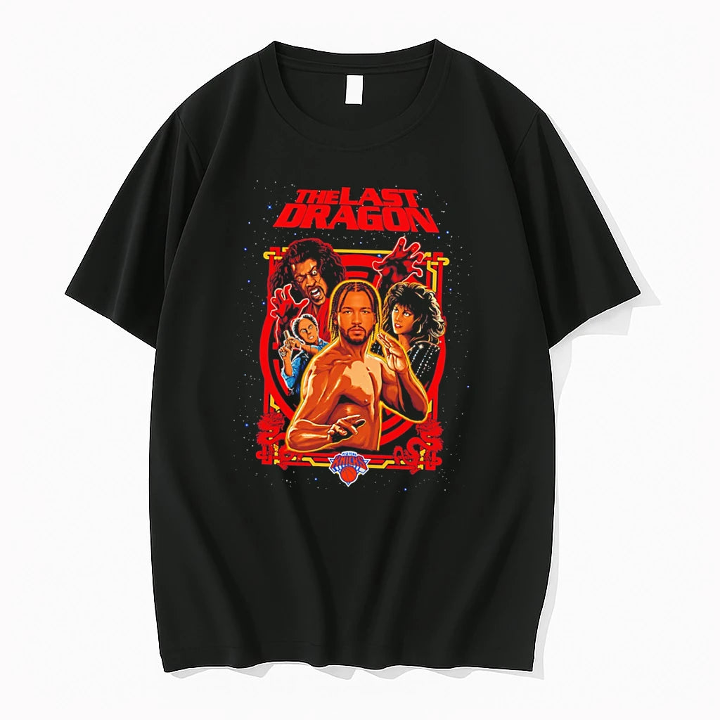 Officials Jalen Brunson X The Last Dragon 1985 Graphic Tee Premium T Shirt