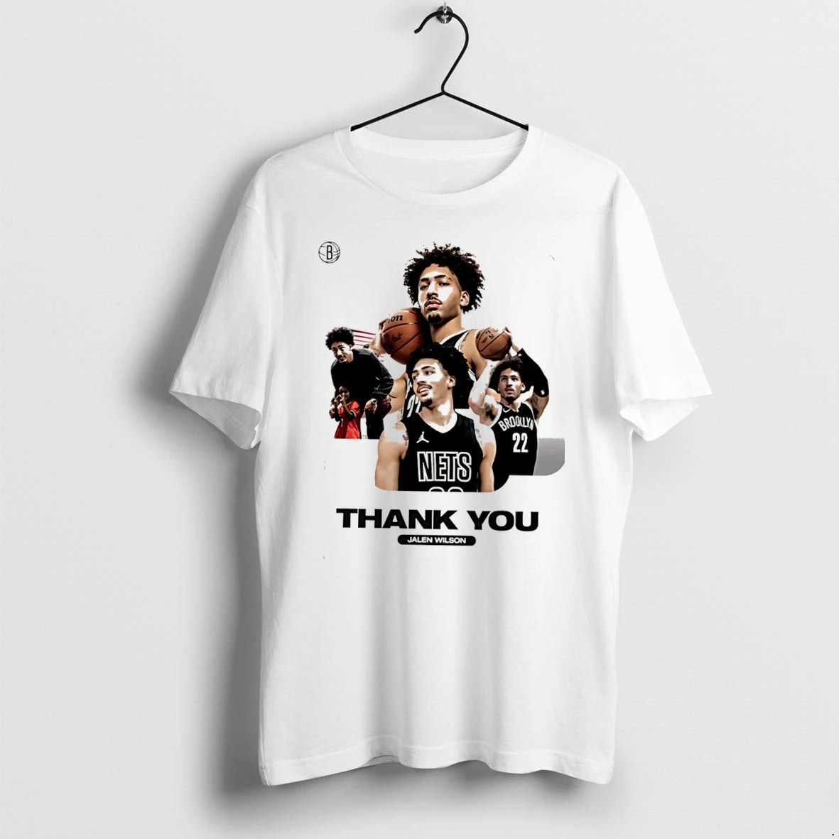 Officials Jalen Wilson Brooklyn Nets 22 Thank You Tee Premium T Shirt
