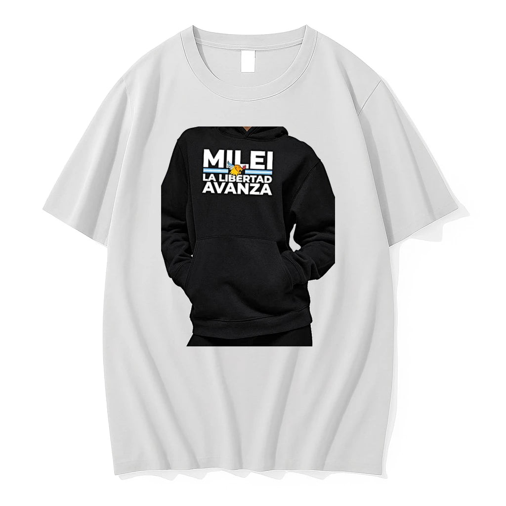 Officials Javier Milei La Libertad Avanza Lion Logo Premium T Shirt