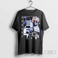 Officials Jaxson Dart New York Giants Vertical Name Vintage T Shirts