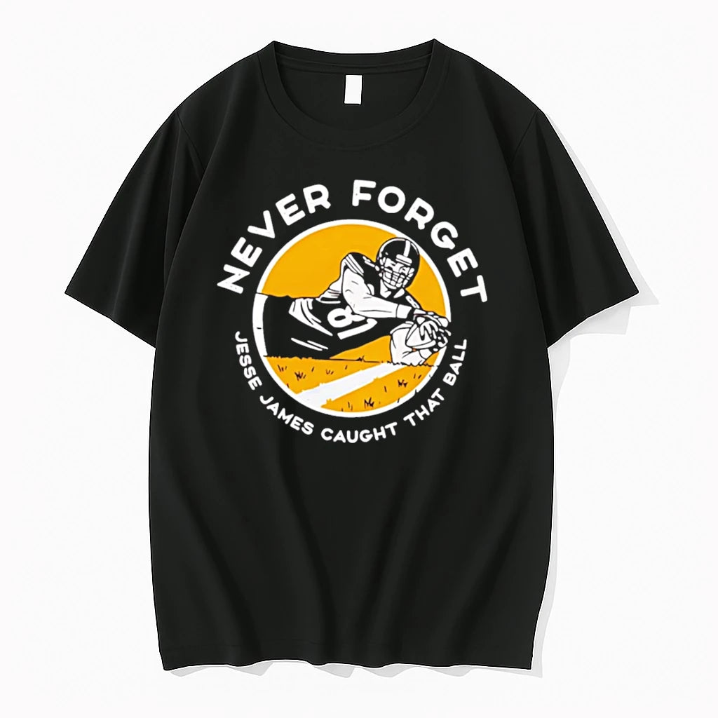 Officials Jesse James Caught That Ball Never Forget Tee Premium T Shirt