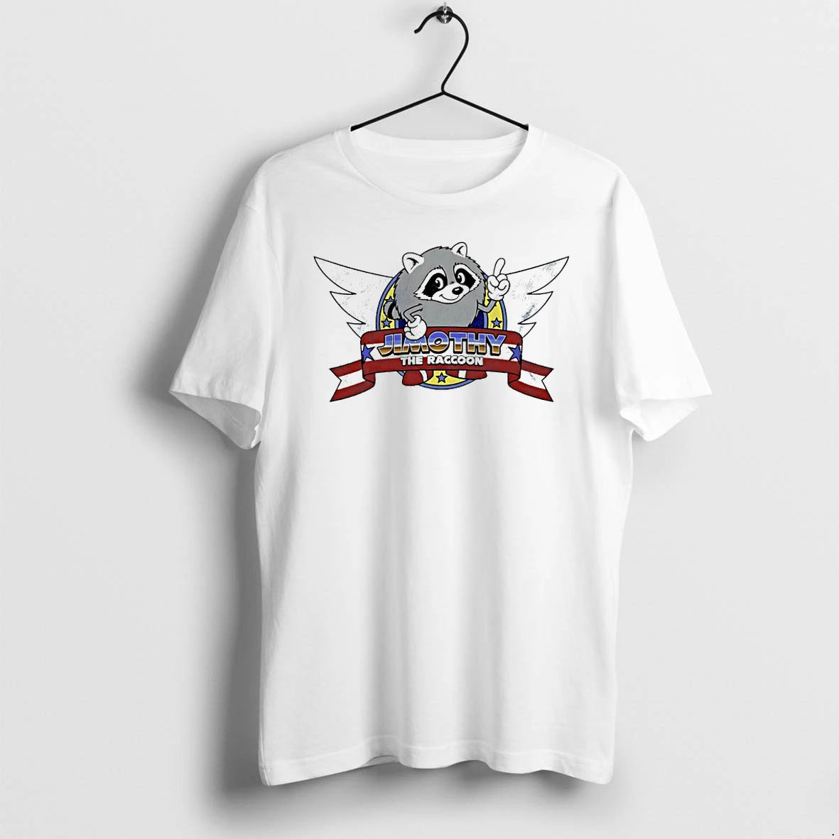 Officials Jimothy The Raccoon The Hedgehog Parody Premium T Shirt
