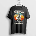 Officials John Denver Everybody Has An Addiction Vintage Tee Premium T Shirt