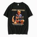 Officials John Denver The Essentials Four Decades Of Folk Music Tee Premium T Shirt