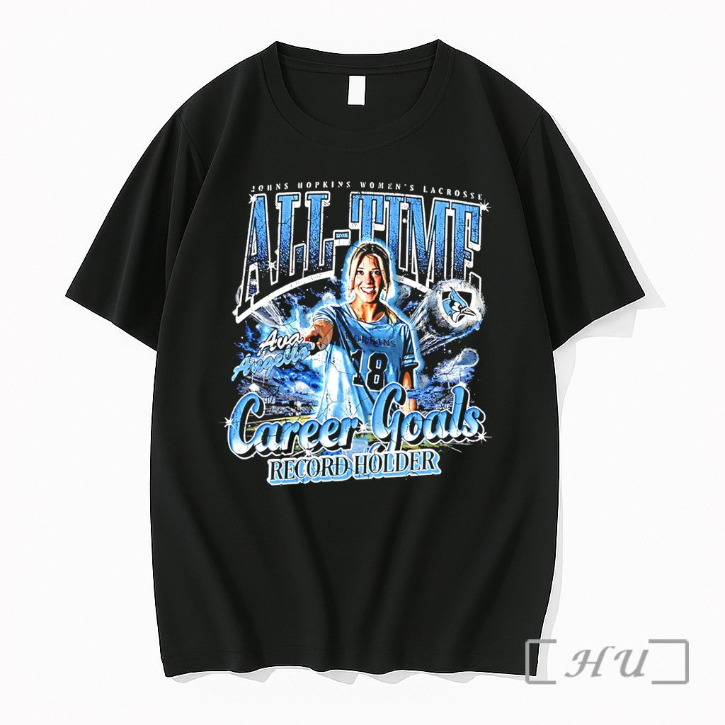Officials Johns Hopkins University Womens Lacrosse Team Ava Angello Graphic Tee Premium T Shirts Sweater