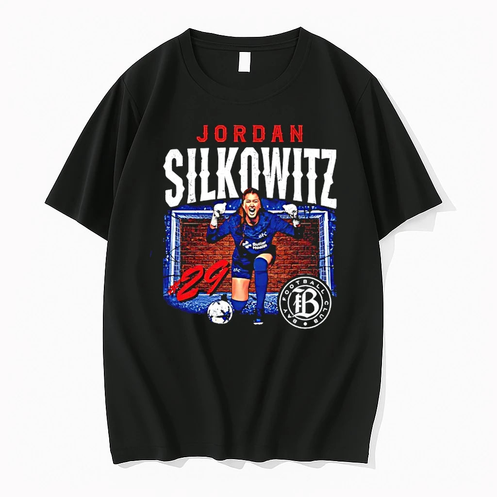 Officials Jordan Silkowitz Bay Football Club Goalkeeper Number 29 The Wall Premium T Shirt