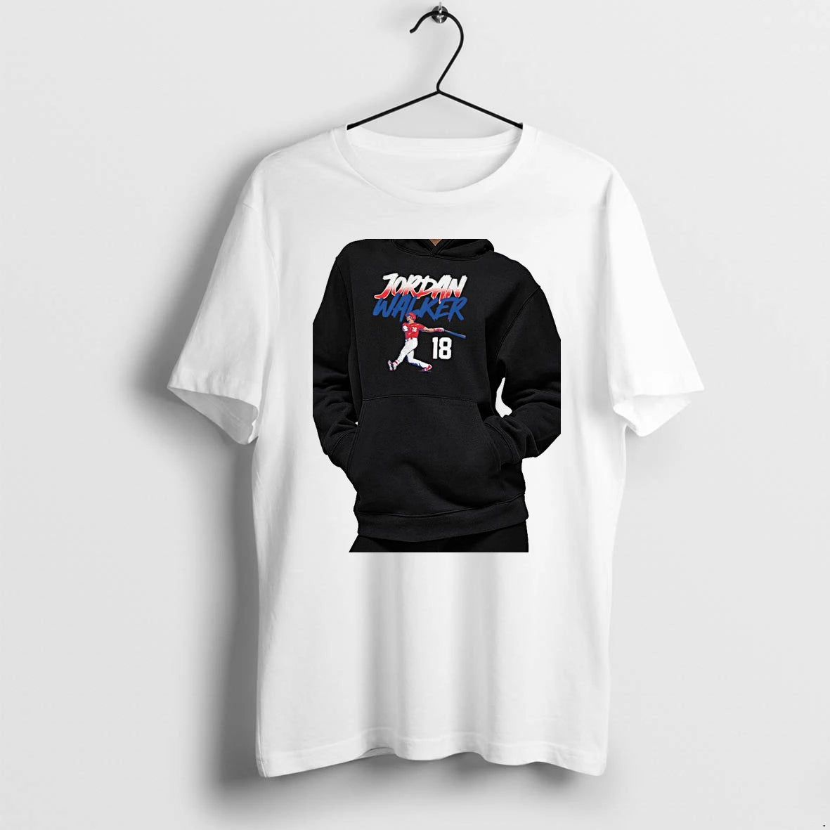 Officials Jordan Walker St Louis Cardinals Mlb Player 18 Swing Premium T Shirt