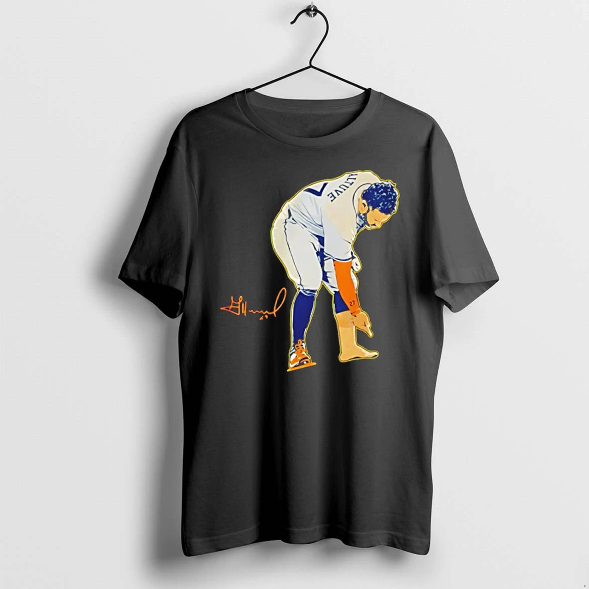 Officials Jose Altuve Houston Astros Al Toe Ve Tee Premium T Shirt