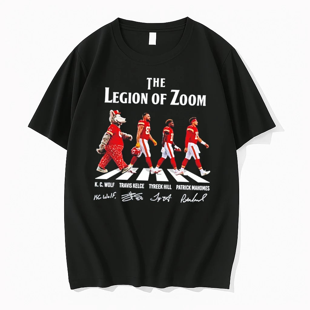 Officials Kansas City Chiefs The Legion Of Zoom Signature Tee Premium T Shirt