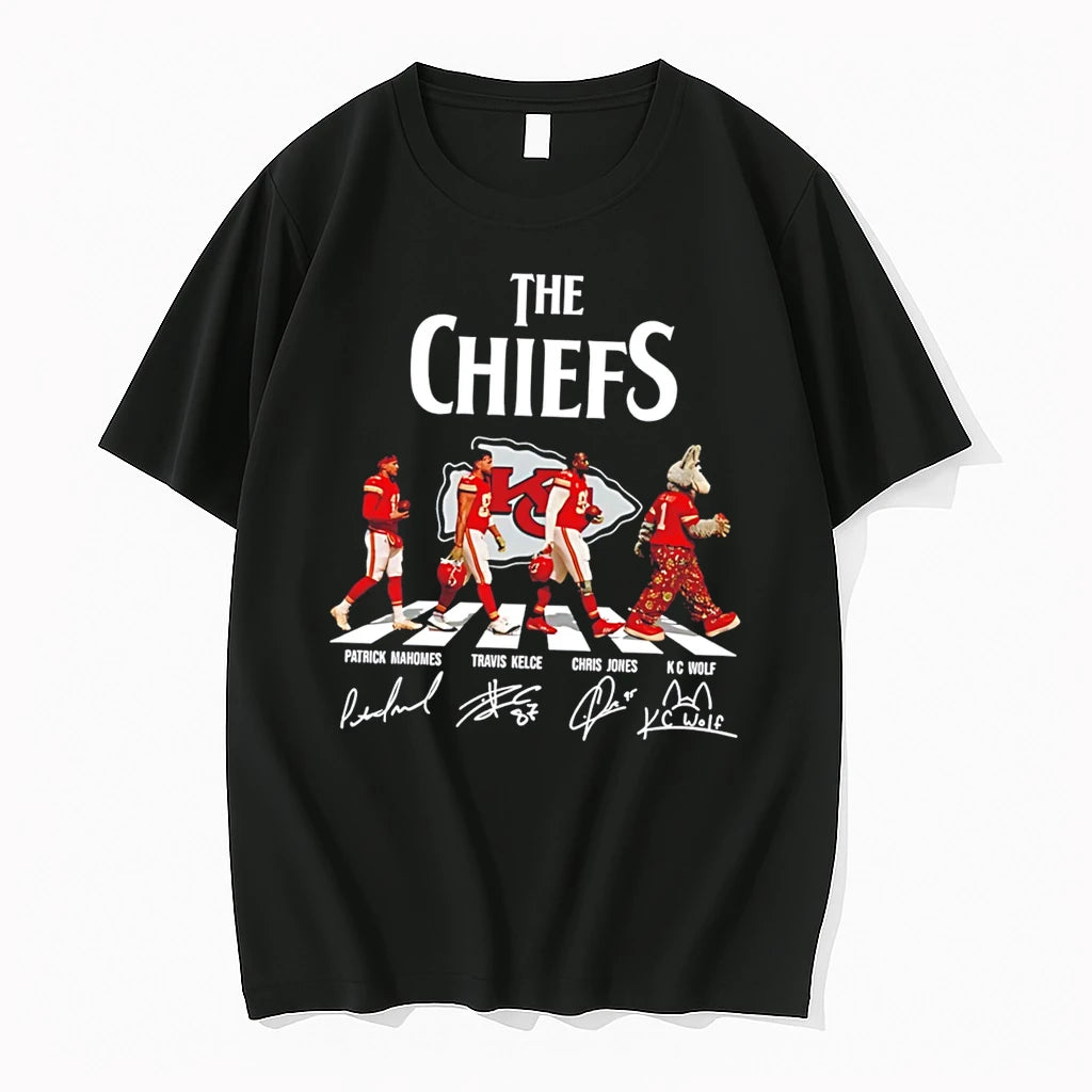 Officials Kansas City Chiefs The Chiefs Abbey Road Signature Tee Premium T Shirt