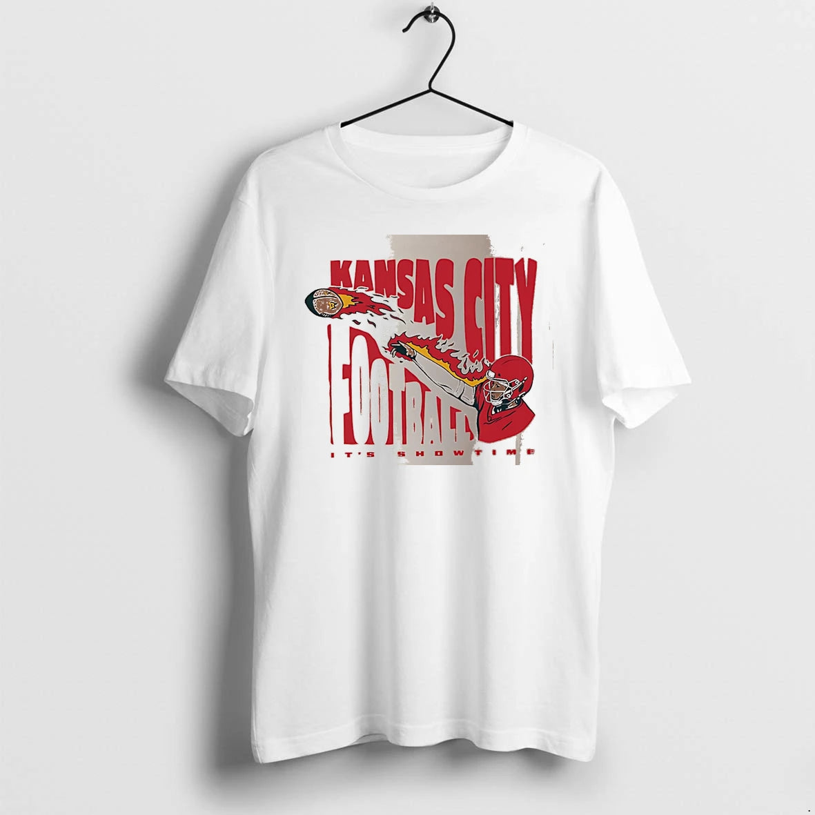 Officials Kansas City Football Its Showtime Kansas City Chiefs White Premium T Shirt