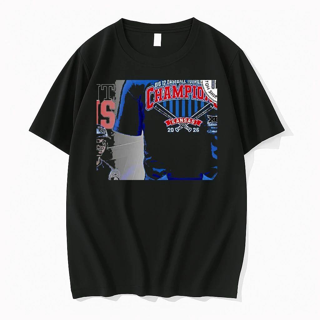 Officials Kansas Jayhawks Big 12 Baseball Tournament Champions 2026 2 Sides Copy