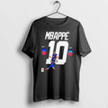 Officials Kylian Mbappe France National Team Number 10 And Name Tee Premium T Shirt