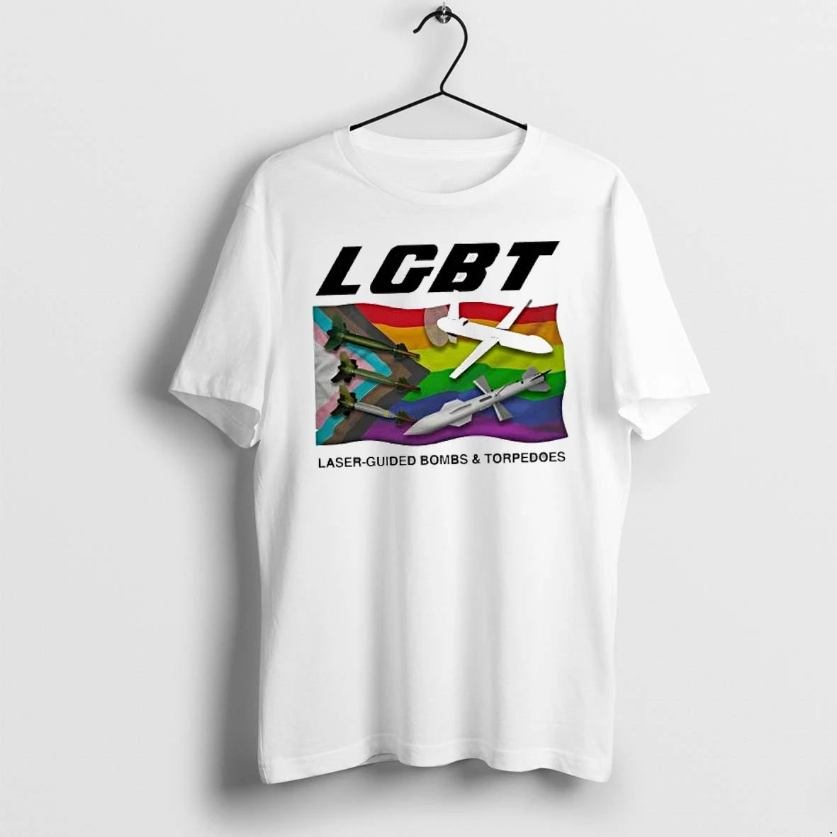 Officials Lgbt Laser Guided Bombs Torpedoes Military Meme Premium T Shirt