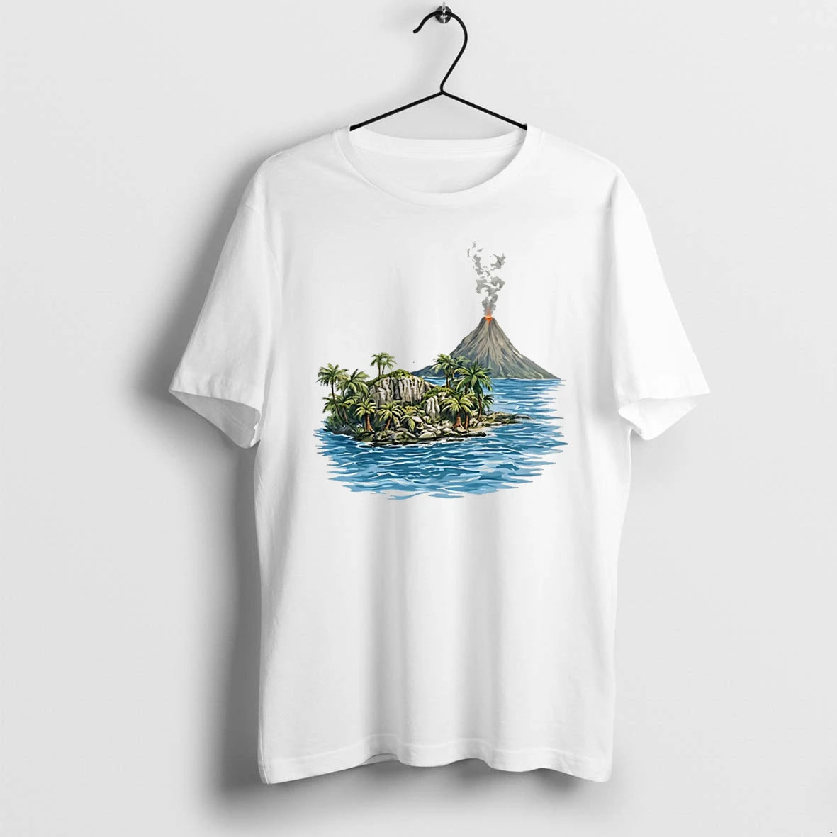Officials Lava Flow Volcano Tropical Island Tee Premium T Shirt