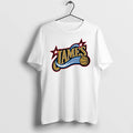 Officials Lebron James Philadelphia 76ers James Logo Premium T Shirt
