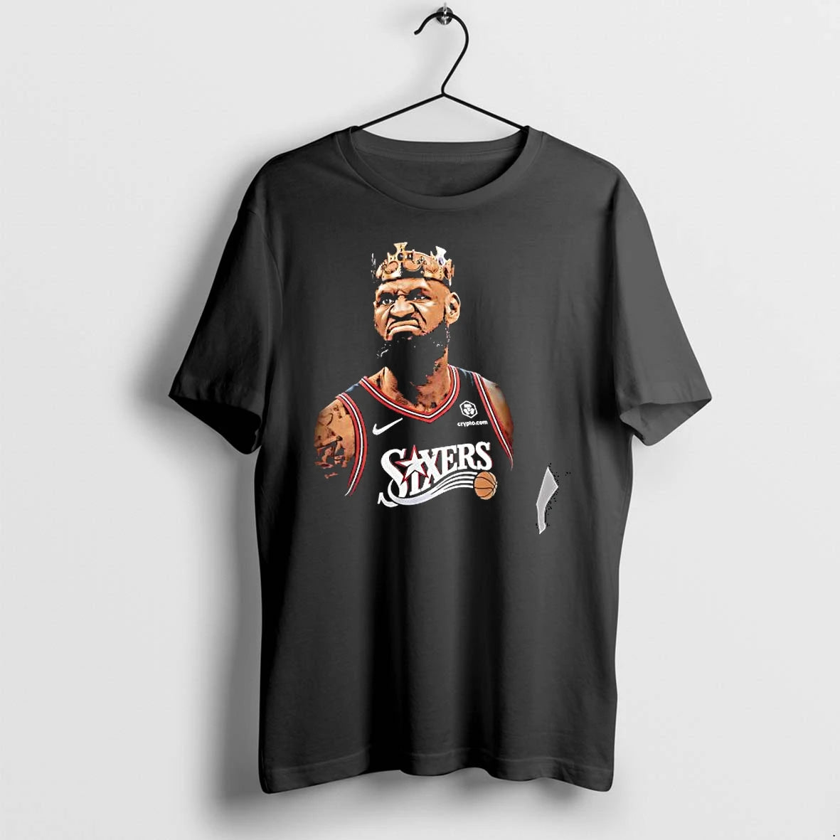 Officials Lebron James Philadelphia 76ers King Sixers Premium T Shirt