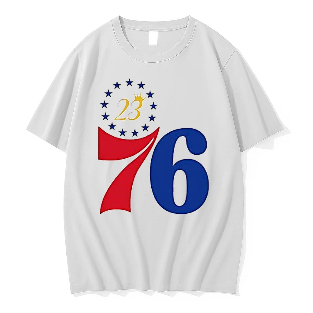Officials Lebron James Philadelphia 76ers Number 23 Premium T Shirt
