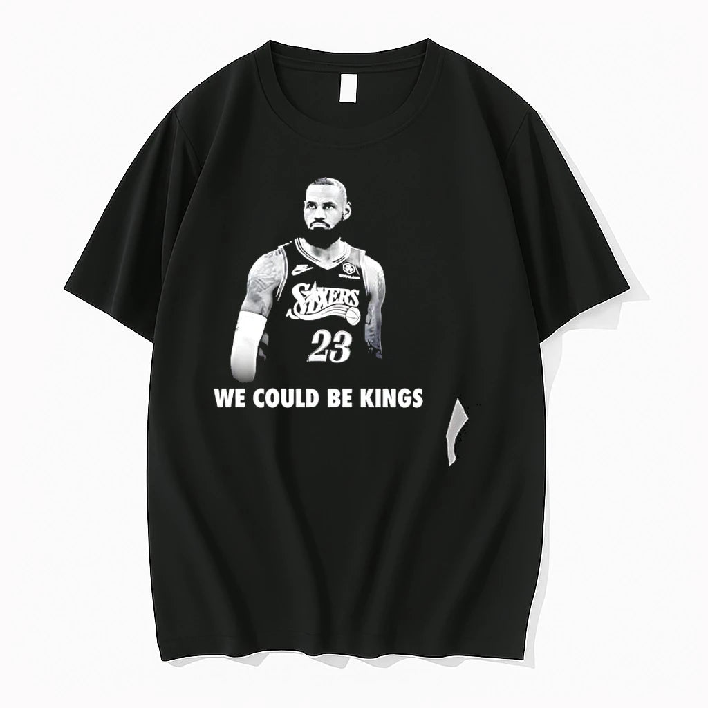 Officials Lebron James Philadelphia 76ers We Could Be Kings Premium T Shirt