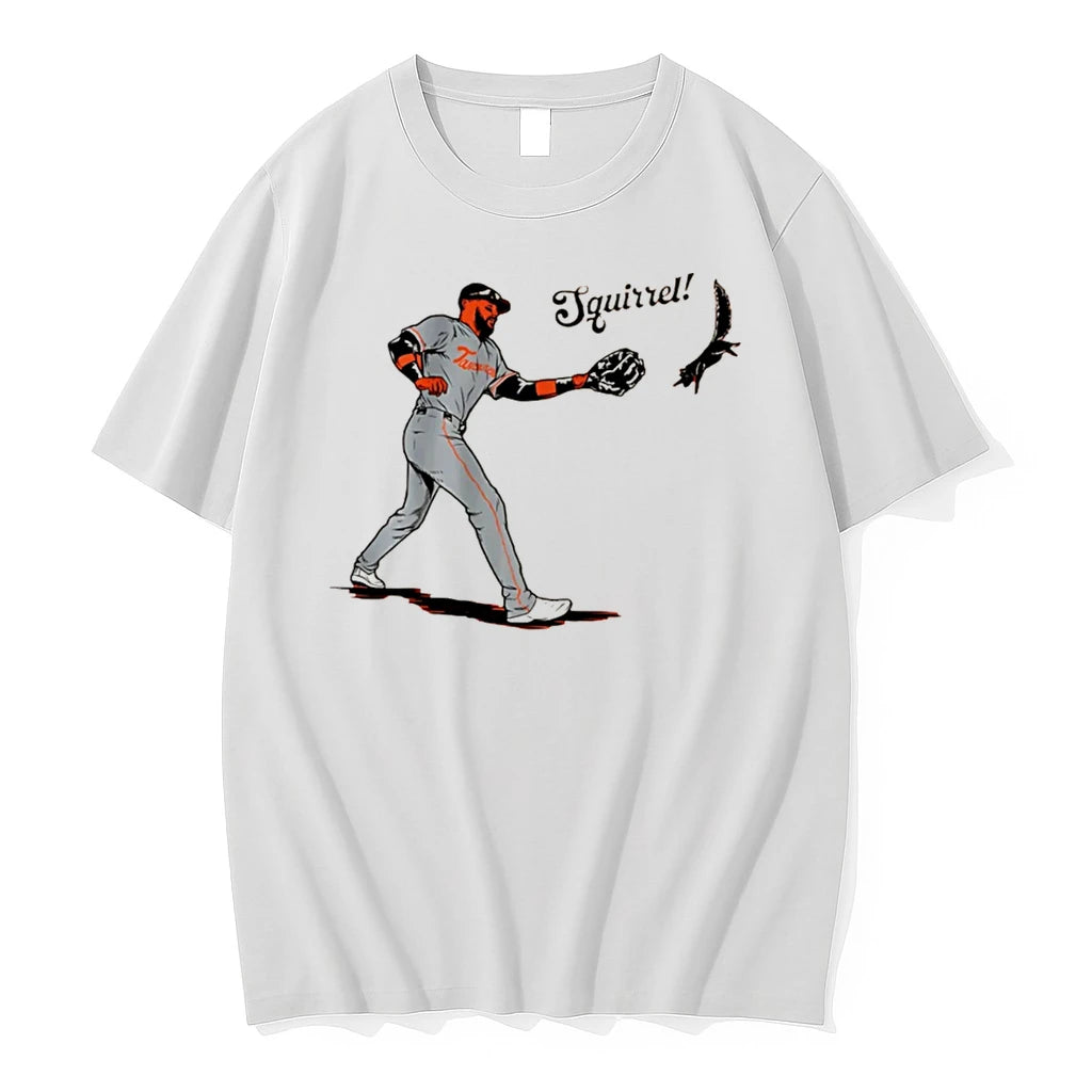 Officials Leody Taveras Baltimore Orioles Squirrel Tee Premium T Shirt