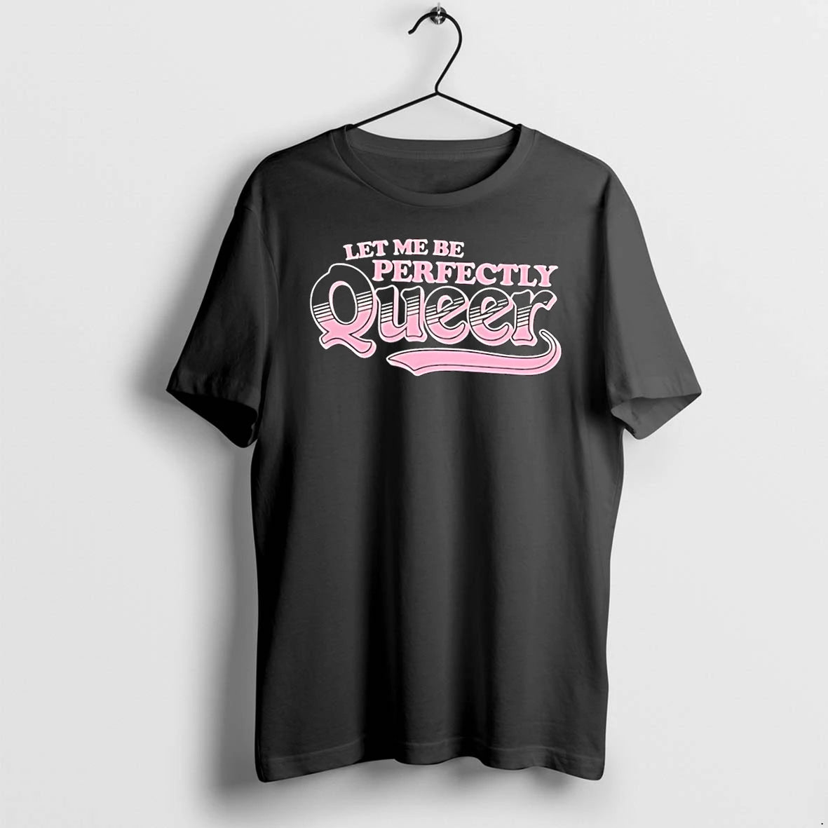 Officials Let Me Be Perfectly Queer Black Premium T Shirt