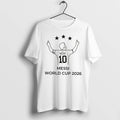 Officials Lionel Messi World Cup 2026 All Time Goal Record Goat Tee
