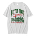 Officials Little Italy Bloomfield Pittsburgh Heritage Skyline Tee Premium T Shirt