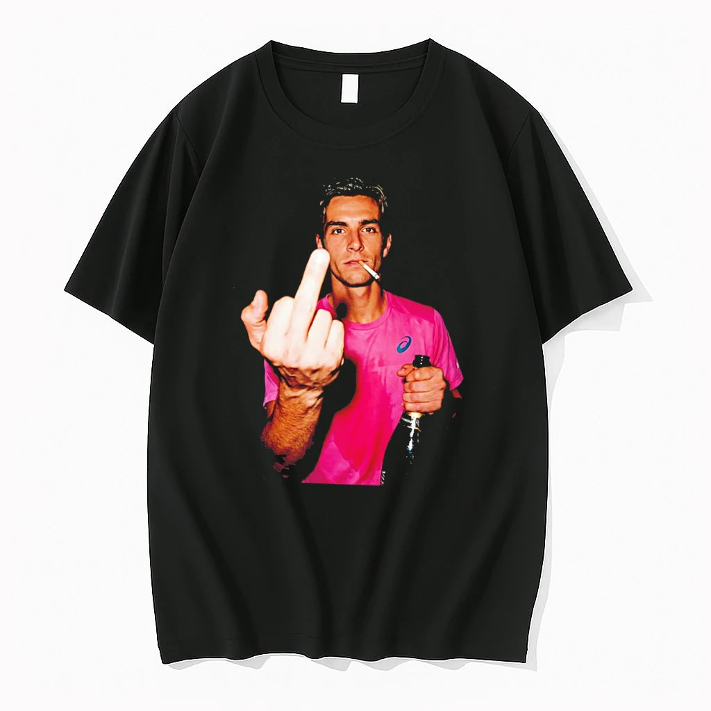 Officials Lorenzo Musetti National Bank Open Citi Open 2026 Middle Finger Tee