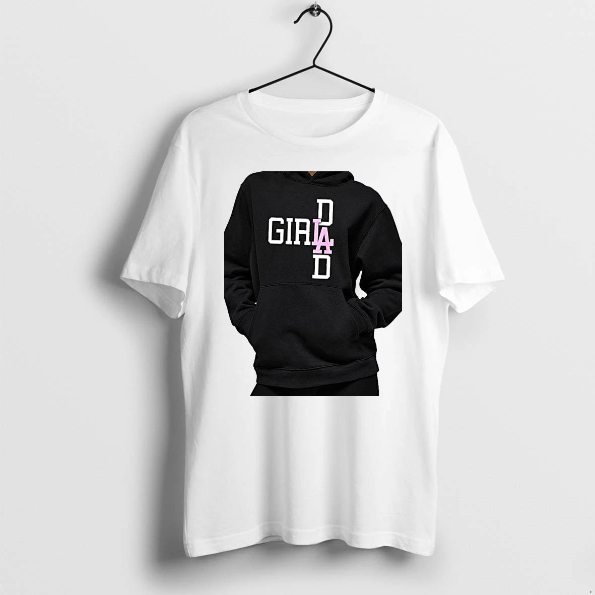 Officials Los Angeles Dodgers Girl Dad Mlb Team Baseball Premium T Shirt