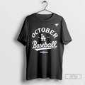 Officials Los Angeles Dodgers October Baseball Nl Wild Card Winner T Shirts