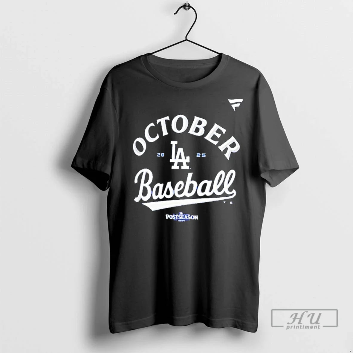 Officials Los Angeles Dodgers October Baseball Nl Wild Card Winner T Shirts