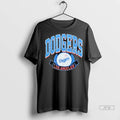 Officials Los Angeles Dodgers Graphic Logo Ladies T Shirts