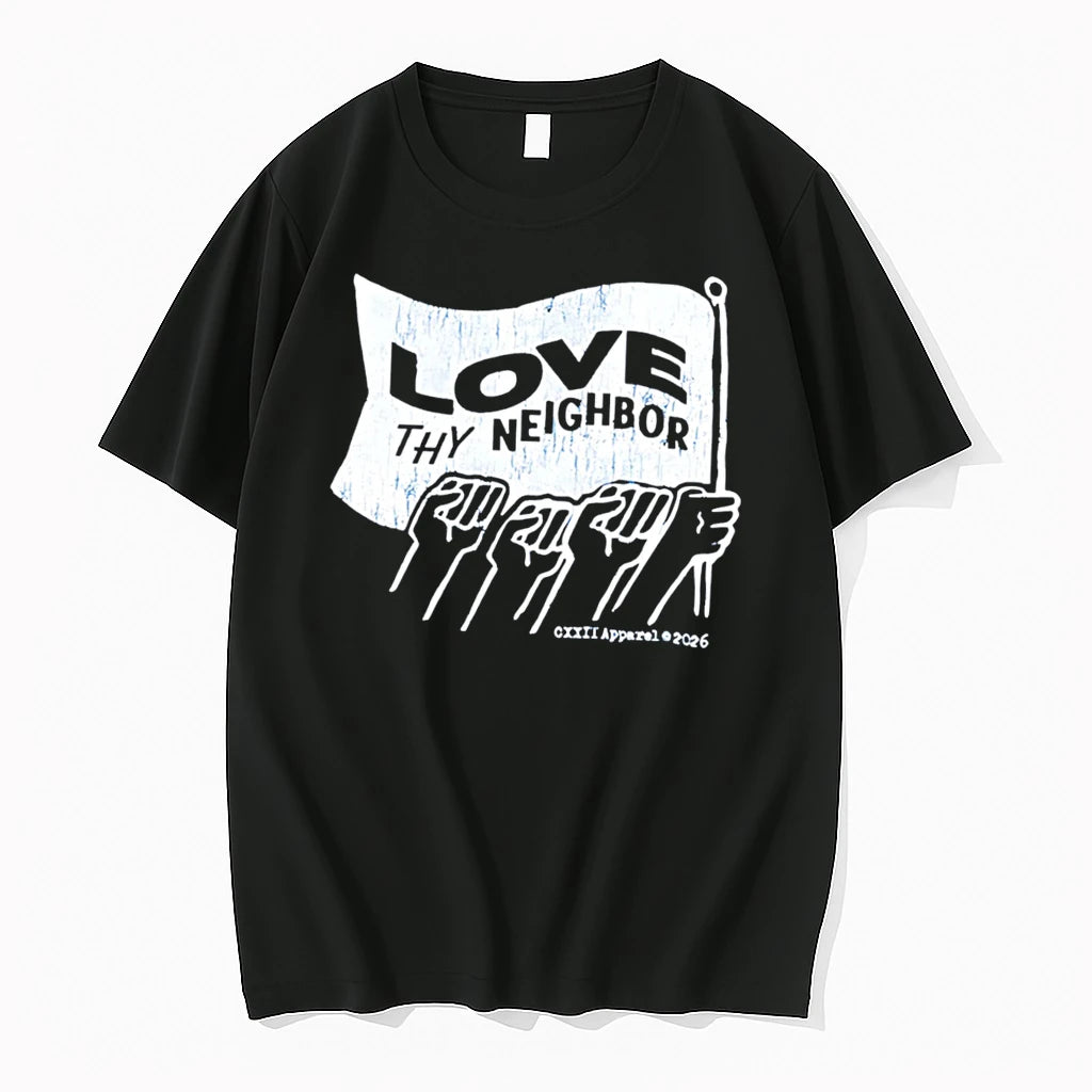 Officials Love Thy Neighbor Carry The Banner Together Honduras Flag Tee Premium T Shirt