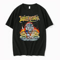 Officials Lovebites Wolf With Burning Building Premium T Shirt