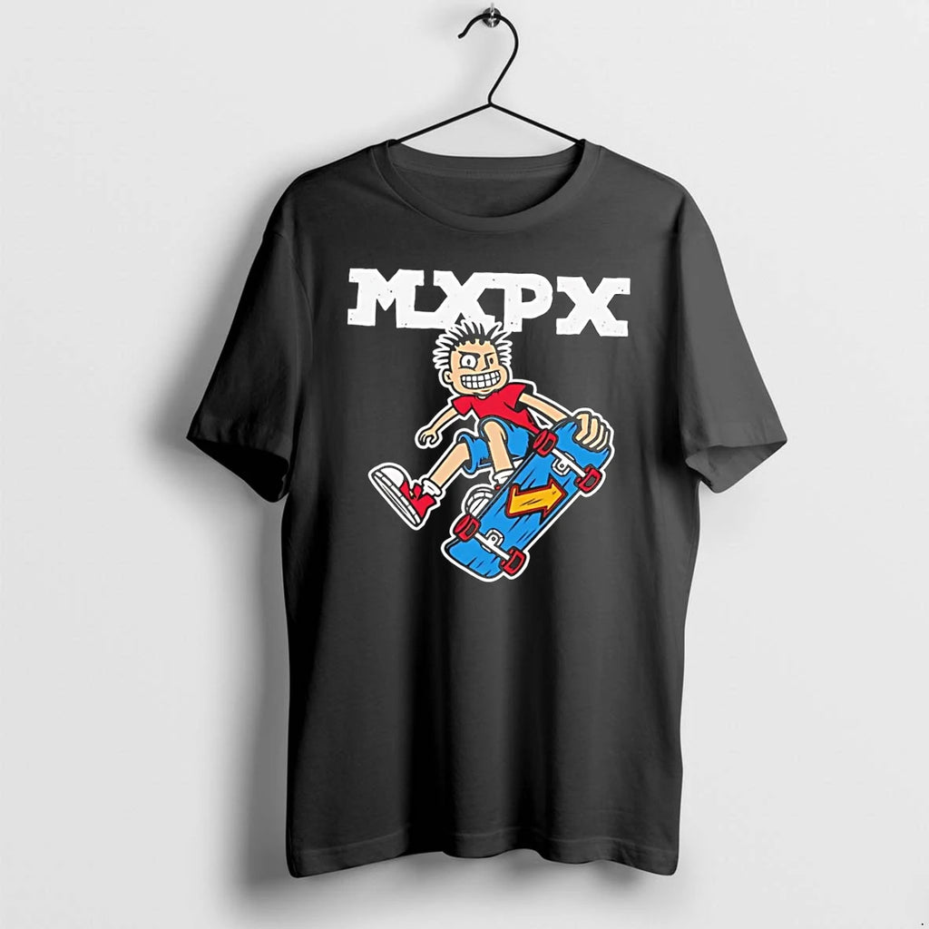 Officials Mxpx Boy Skateboarding Graphic Mxpx Black Premium T Shirt