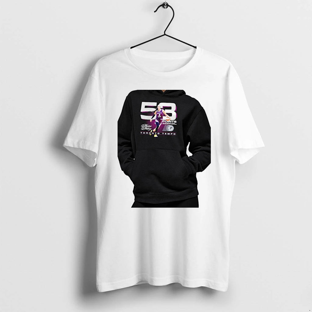 Officials Marina Mabrey Points Toronto Tempo Milestone Signature Premium T Shirt