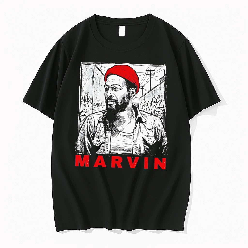 Officials Marvin Gaye Urban Portrait Soul Music Rb Legend Tee Premium T Shirt