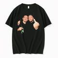 Officials Max Holloway Conor Mcgregor Ufc Middle Finger Graphic Tee Premium T Shirt
