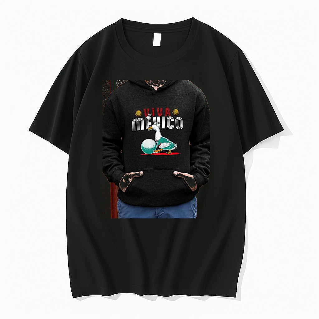 Officials Mexico Soccer Duck Viva Mexico World Cup 2026 Mascot Premium T Shirt