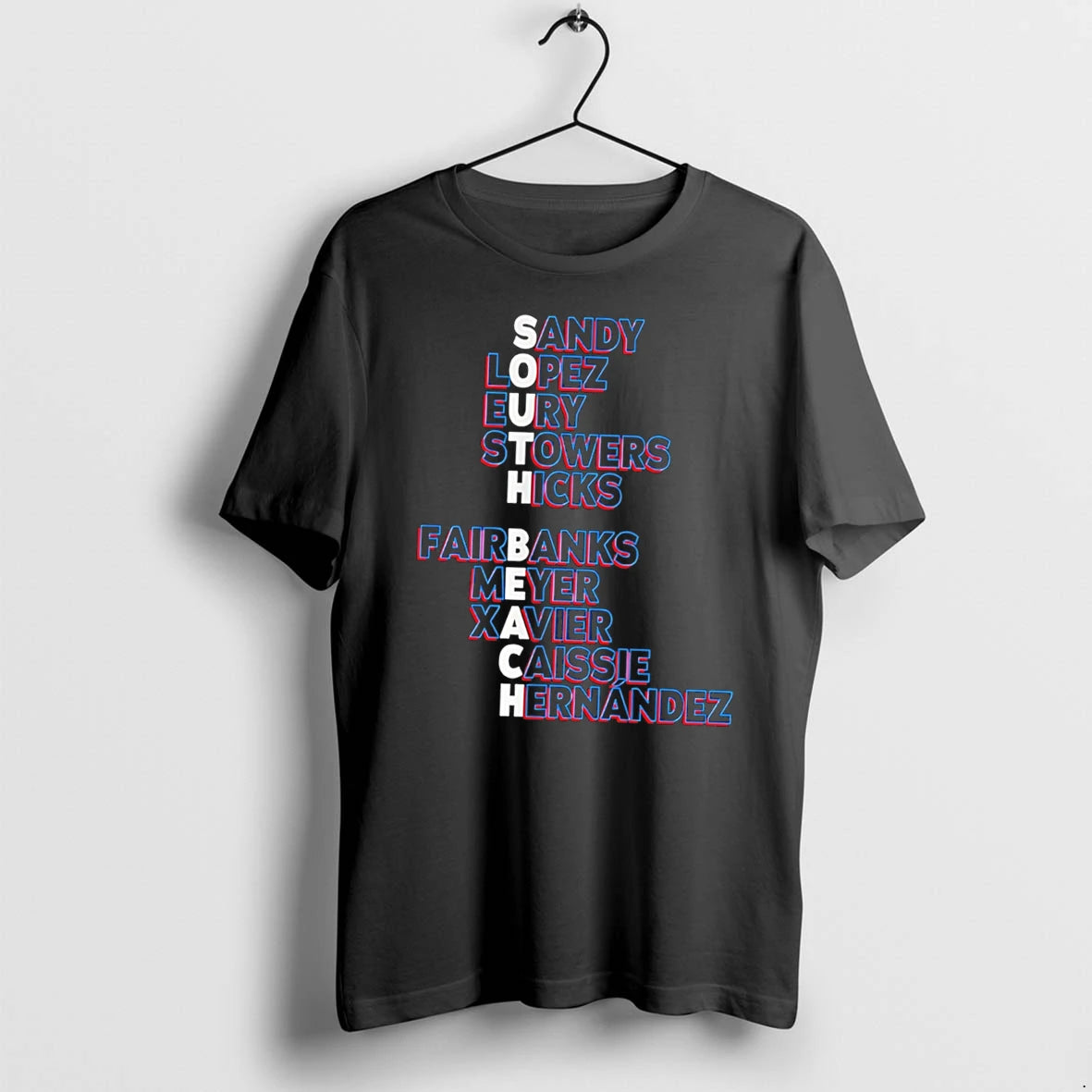 Officials Miami Baseball South Beach Names 2026 Tee Premium T Shirt