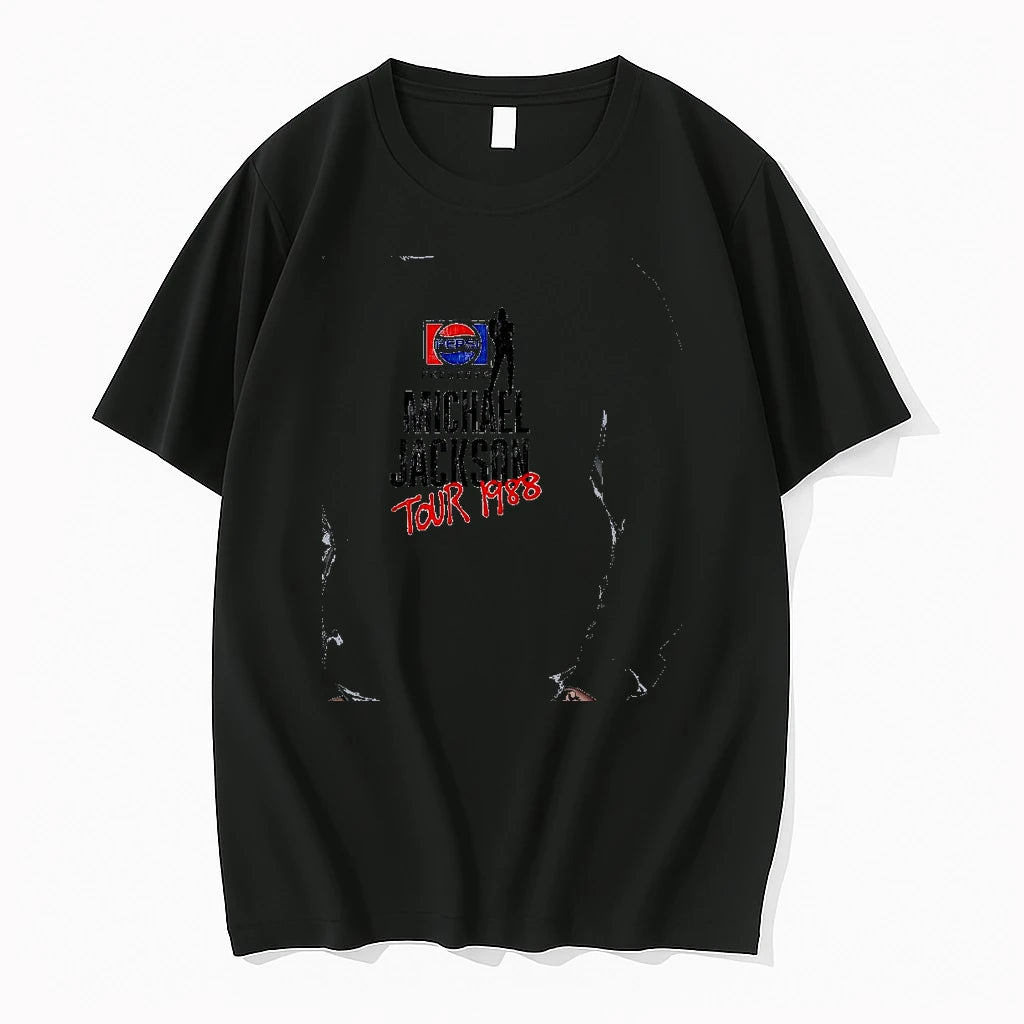 Officials Michael Jackson Pepsi Presents Michael Jackson Tour 1988 Premium T Shirt