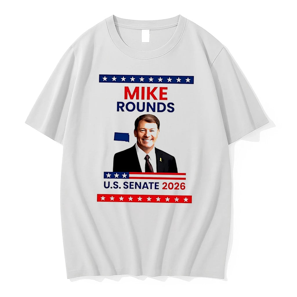 Officials Mike Rounds Us Senate 2026 South Dakota Tee Premium T Shirt