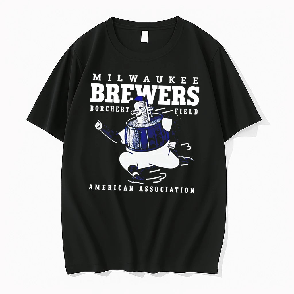Officials Milwaukee Brewers Borchert Field American Association Tee Premium T Shirt